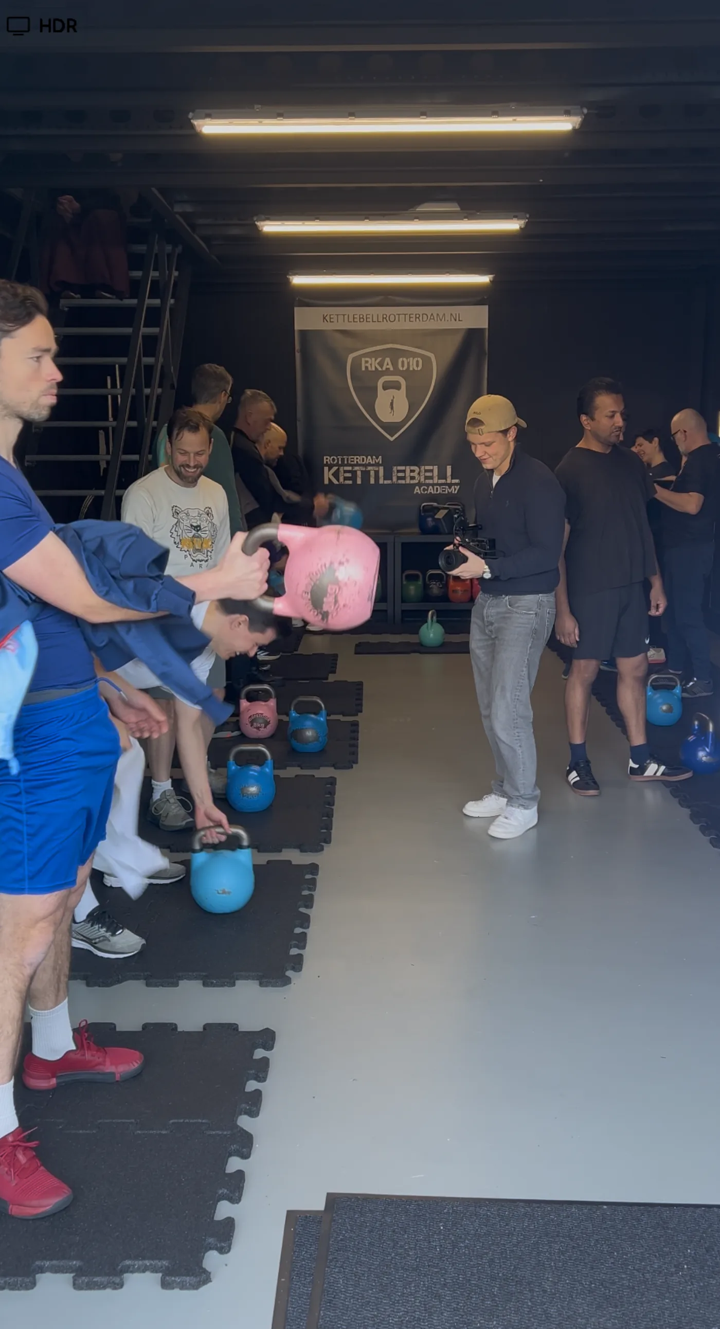 Fitness content op locatie